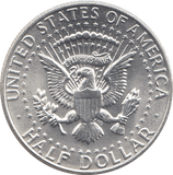 1964 SILVER LIBERTY EAGLE HALF DOLLAR USA - SILVER WORLD COINS - Cambridgeshire Coins