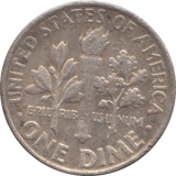 1964 SILVER ONE DIME USA - SILVER WORLD COINS - Cambridgeshire Coins