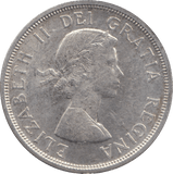 1964 SILVER ONE DOLLAR CANADA - SILVER WORLD COINS - Cambridgeshire Coins