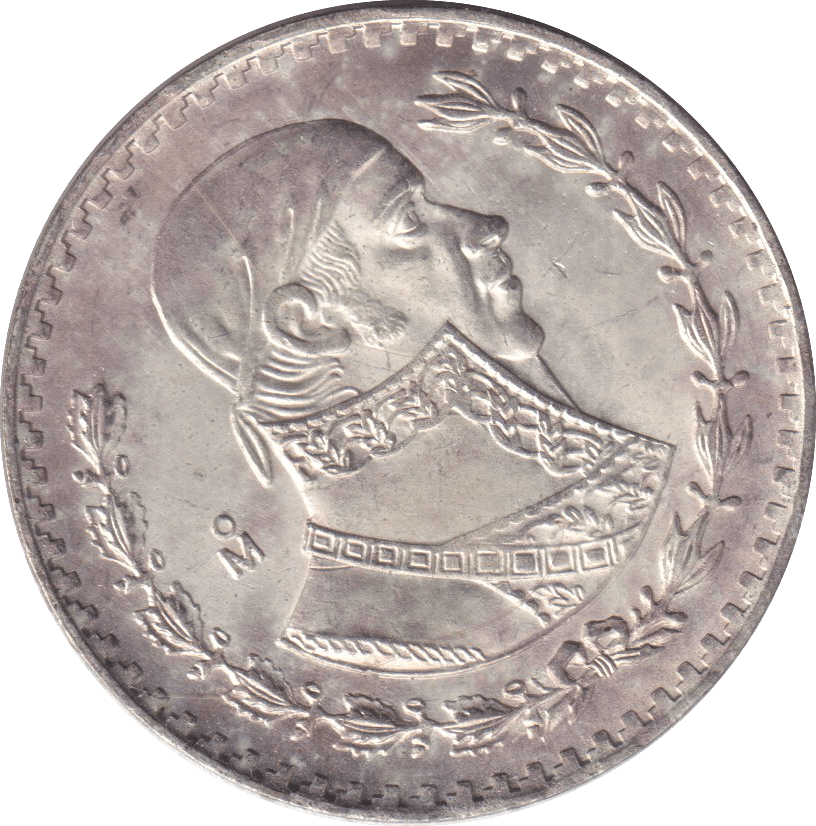 1964 SILVER PESO MEXICO - SILVER WORLD COINS - Cambridgeshire Coins