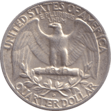 1964 SILVER QUARTER DOLLAR USA - SILVER WORLD COINS - Cambridgeshire Coins