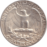 1964 SILVER QUARTER DOLLAR USA - SILVER WORLD COINS - Cambridgeshire Coins