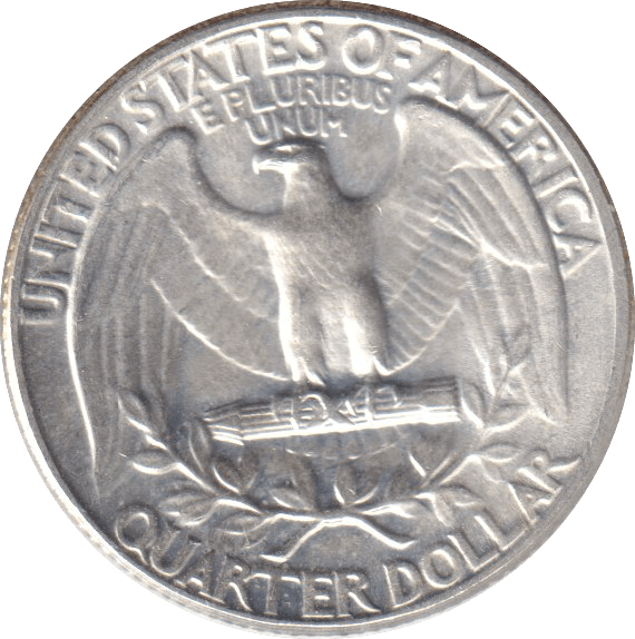 1964 SILVER QUATER DOLLAR USA - SILVER WORLD COINS - Cambridgeshire Coins