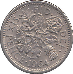 1964 SIXPENCE ( AUNC ) - SIXPENCE - Cambridgeshire Coins