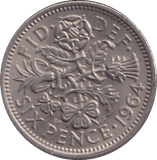 1964 SIXPENCE ( UNC ) - SIXPENCE - Cambridgeshire Coins