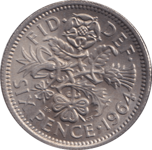 1964 SIXPENCE ( UNC ) - SIXPENCE - Cambridgeshire Coins