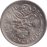 1964 SIXPENCE ( UNC ) - SIXPENCE - Cambridgeshire Coins