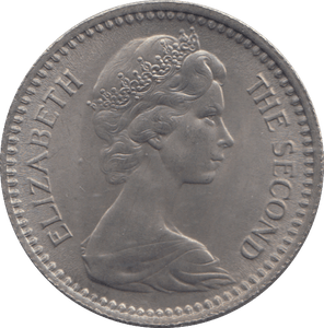 1964 TEN CENTS RHODESIA - WORLD COINS - Cambridgeshire Coins