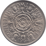 1964 TWO SHILLINGS ( UNC ) - TWO SHILLINGS - Cambridgeshire Coins