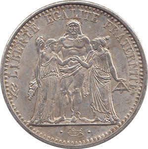 1965 10 FRANK FRANCE - SILVER WORLD COINS - Cambridgeshire Coins