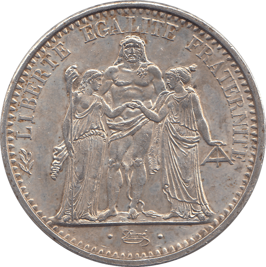 1965 10 FRANK FRANCE - SILVER WORLD COINS - Cambridgeshire Coins