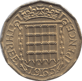 1965 BRASS THREEPENCE ( UNC ) - THREEPENCE - Cambridgeshire Coins