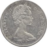 1965 CANADA SILVER DOLLAR - WOLRD SILVER COINS - Cambridgeshire Coins