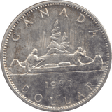 1965 CANADA SILVER DOLLAR - WOLRD SILVER COINS - Cambridgeshire Coins