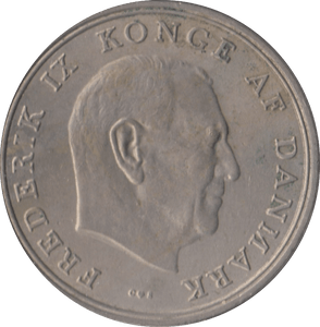 1965 DENMARK 5 KRONER - WORLD COINS - Cambridgeshire Coins