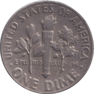 1965 DIME USA - WORLD COINS - Cambridgeshire Coins