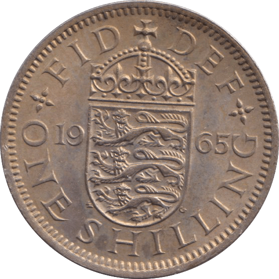 1965 ENGLISH SHILLING ( AUNC ) - SHILLING - Cambridgeshire Coins