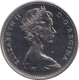 1965 FIVE CENTS CANADA - WORLD COINS - Cambridgeshire Coins