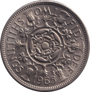 1965 FLORIN ( UNC ) - FLORIN - Cambridgeshire Coins