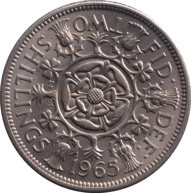 1965 FLORIN ( UNC ) - FLORIN - Cambridgeshire Coins