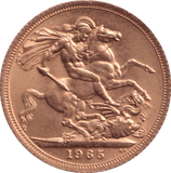 1965 GOLD SOVEREIGN ( AUNC ) - Sovereign - Cambridgeshire Coins