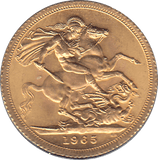 1965 GOLD SOVEREIGN ( UNC ) - Sovereign - Cambridgeshire Coins