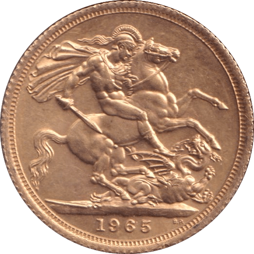 1965 GOLD SOVEREIGN ( UNC ) - SOVEREIGN - Cambridgeshire Coins
