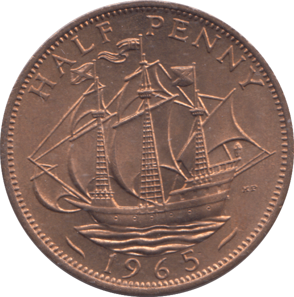 1965 HALF PENNY ( BU ) - HALFPENNY - Cambridgeshire Coins
