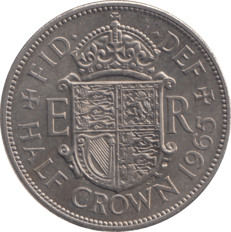 1965 HALFCROWN ( UNC ) - HALFCROWN - Cambridgeshire Coins