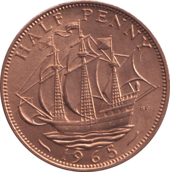1965 HALFPENNY ( BU ) - HALFPENNY - Cambridgeshire Coins