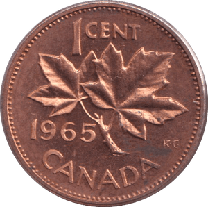 1965 ONE CENT - WORLD COINS - Cambridgeshire Coins