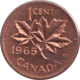1965 ONE CENT - WORLD COINS - Cambridgeshire Coins