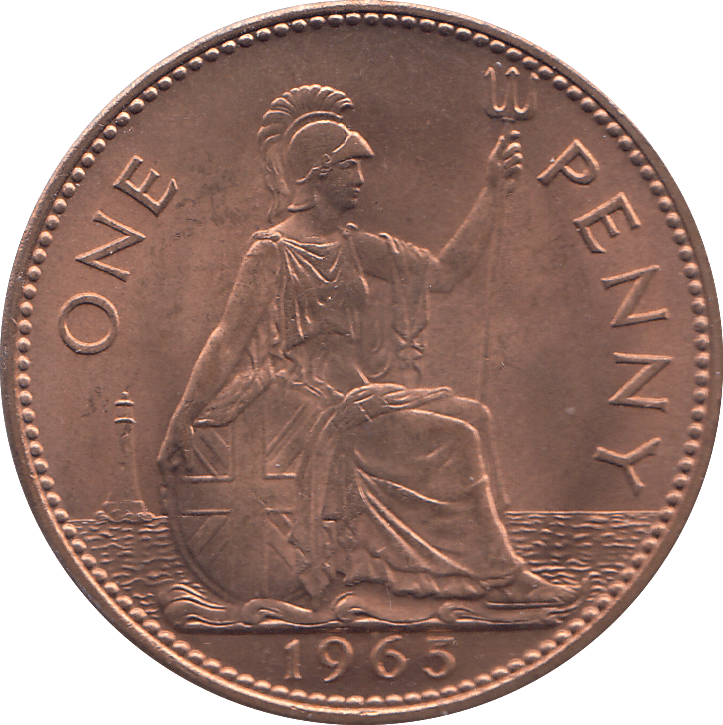 1965 PENNY ( BU ) - PENNY - Cambridgeshire Coins