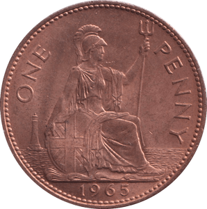 1965 PENNY ( BU ) - PENNY - Cambridgeshire Coins