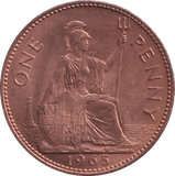 1965 PENNY ( BU ) - PENNY - Cambridgeshire Coins