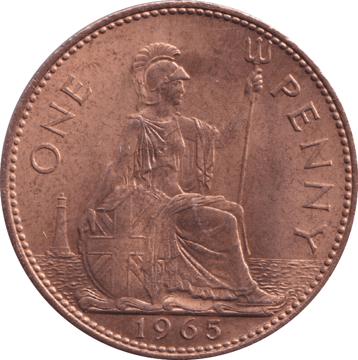 1965 PENNY ( BU ) - Penny - Cambridgeshire Coins