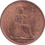 1965 PENNY ( BU ) - Penny - Cambridgeshire Coins