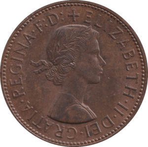 1965 PENNY ELIZABETH II ( UNC ) - PENNY - Cambridgeshire Coins