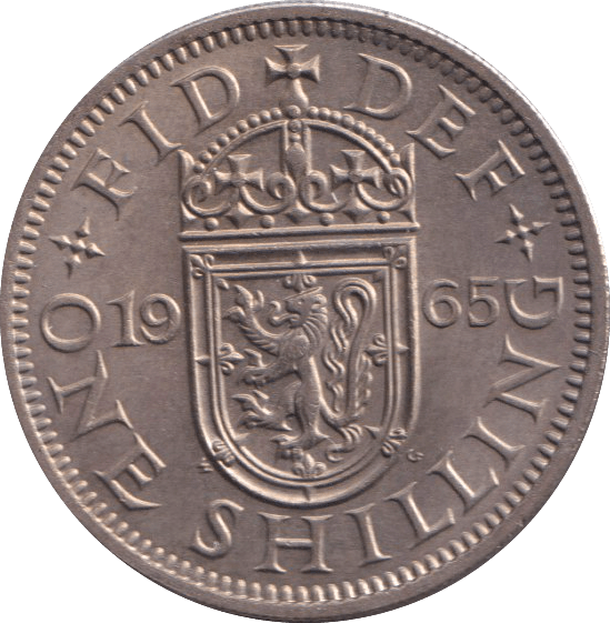 1965 SCOTTISH SHILLING ( UNC ) - SHILLING - Cambridgeshire Coins