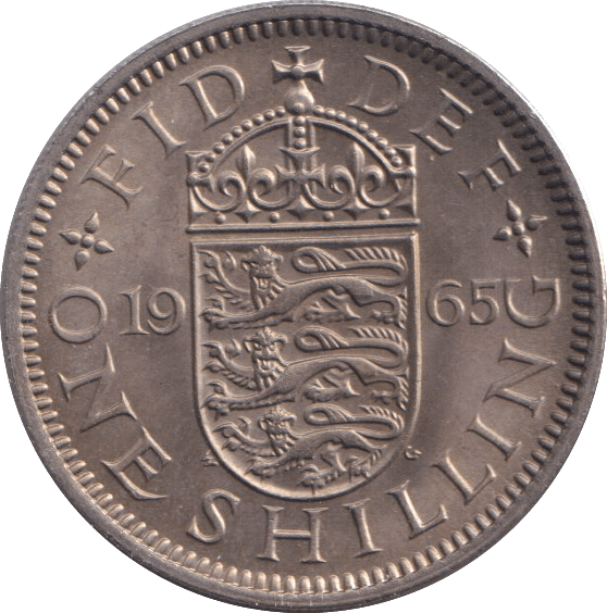 1965 SHILLING ( AUNC ) - SHILLING - Cambridgeshire Coins