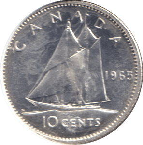 1965 SILVER 10 CENTS - SILVER WORLD COINS - Cambridgeshire Coins