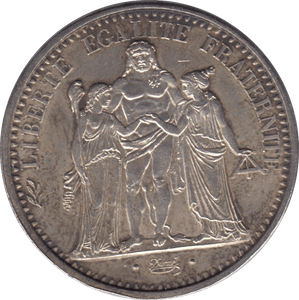 1965 SILVER 10 FRANCS FRANCE - SILVER WORLD COINS - Cambridgeshire Coins