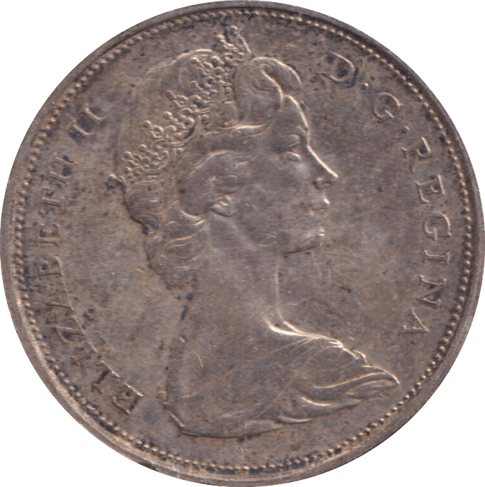 1965 SILVER 50 CENTS CANADA - SILVER WORLD COINS - Cambridgeshire Coins