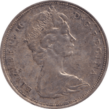 1965 SILVER 50 CENTS CANADA - SILVER WORLD COINS - Cambridgeshire Coins