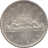 1965 SILVER CANADIAN $1 - SILVER WORLD COINS - Cambridgeshire Coins