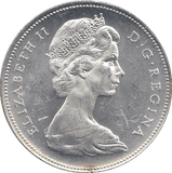 1965 SILVER DOLLAR CANADA - SILVER WORLD COINS - Cambridgeshire Coins