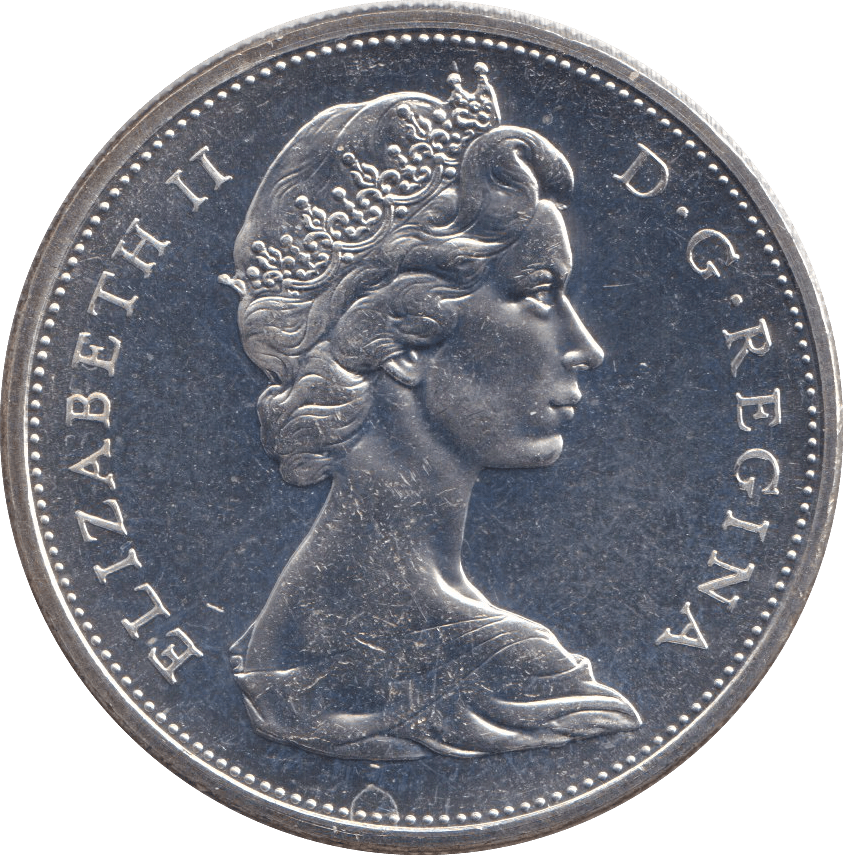 1965 SILVER DOLLAR CANADA - SILVER WORLD COINS - Cambridgeshire Coins
