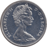 1965 SILVER DOLLAR CANADA - SILVER WORLD COINS - Cambridgeshire Coins