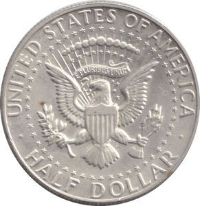 1965 SILVER HALF DOLLAR USA - SILVER WORLD COINS - Cambridgeshire Coins
