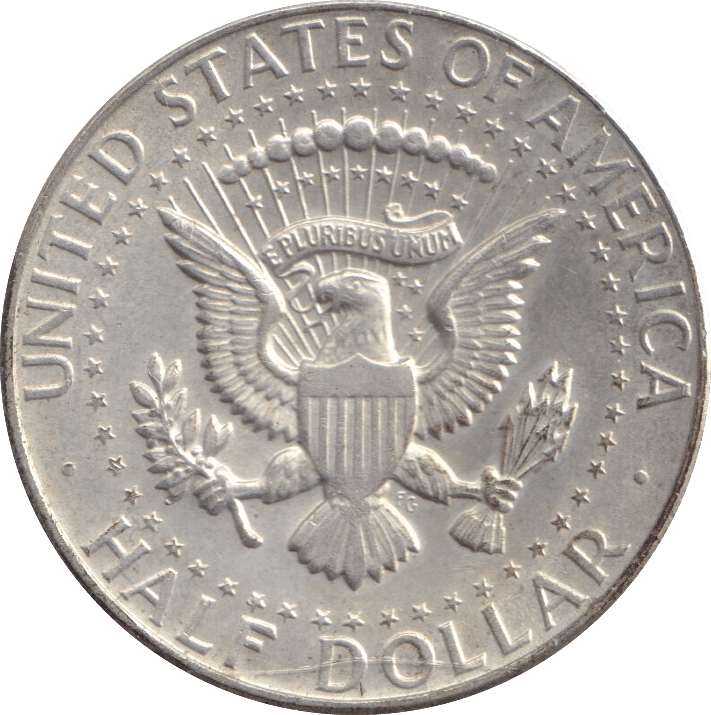1965 SILVER HALF DOLLAR USA - SILVER WORLD COINS - Cambridgeshire Coins